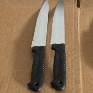 New 2 Stainless Kitchen Knifes
